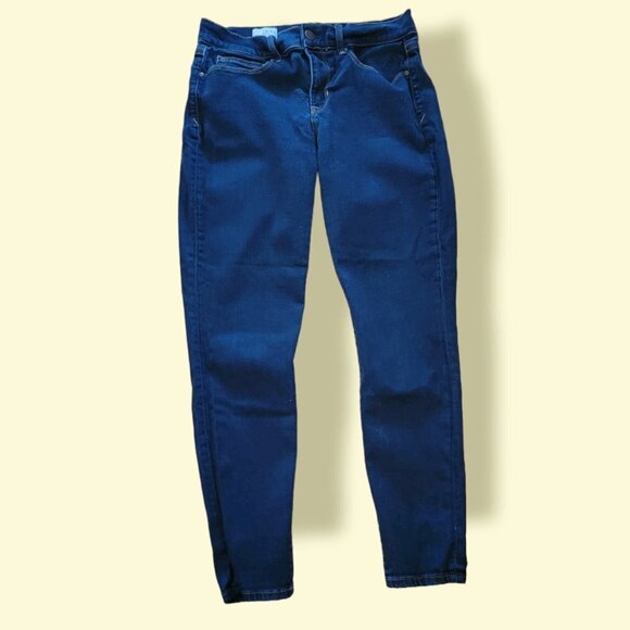 1969 Legging Casual Jeans in a Dark Blue in Size 6 - Picture 1 of 2